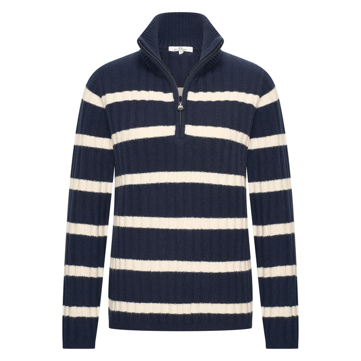 HV Society Moira Navy 1/4 Zip Jumper
