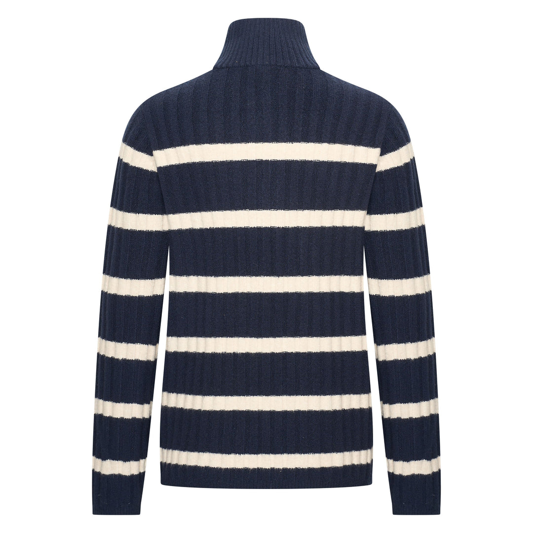 HV Society Moira Navy 1/4 Zip Jumper