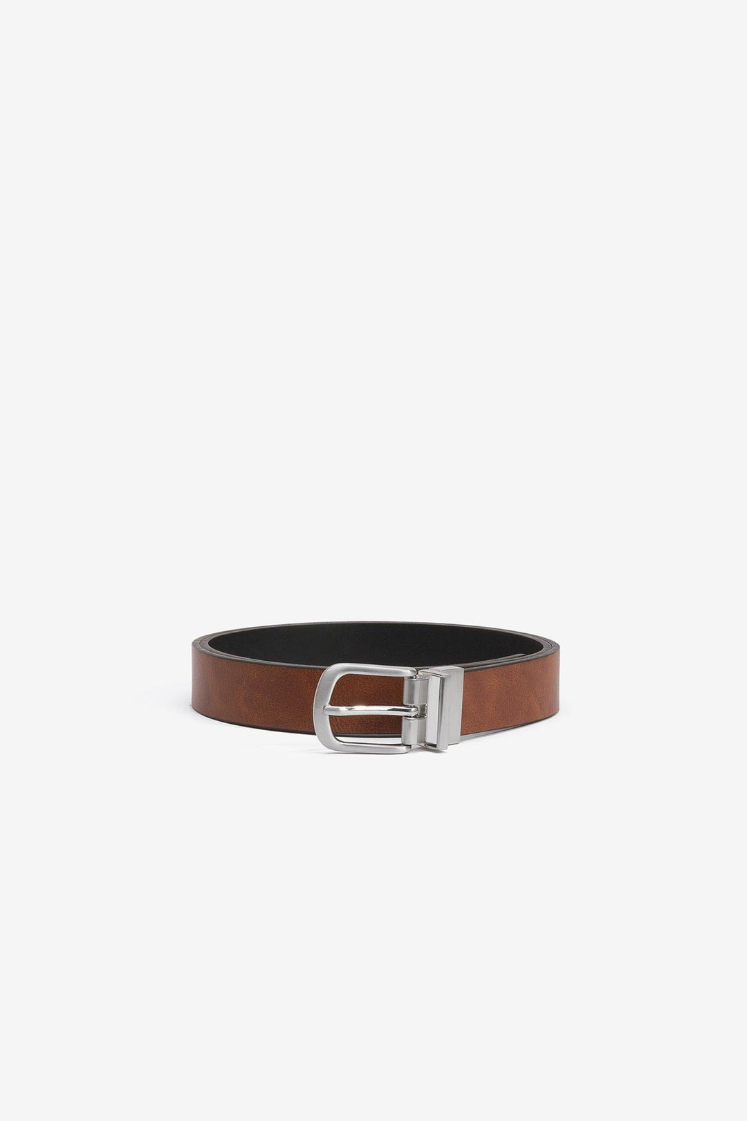 Tiffosi Sophia Reversible Black/Tan Belt