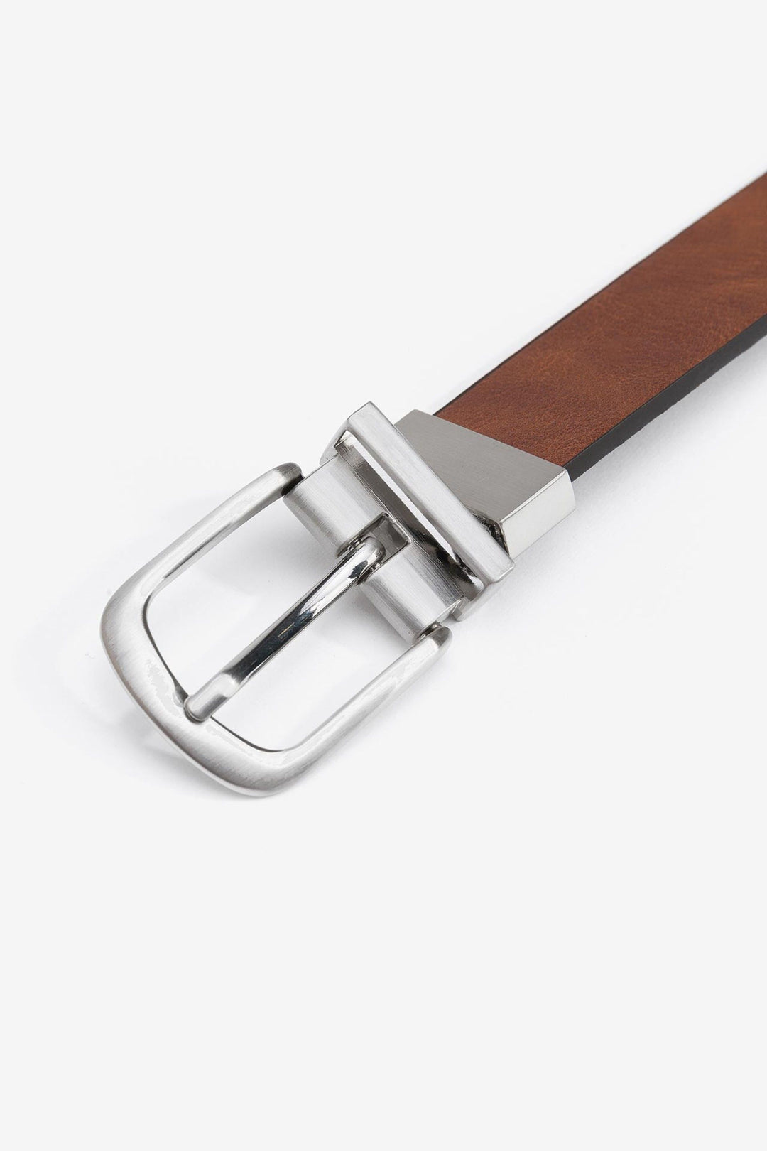 Tiffosi Sophia Reversible Black/Tan Belt