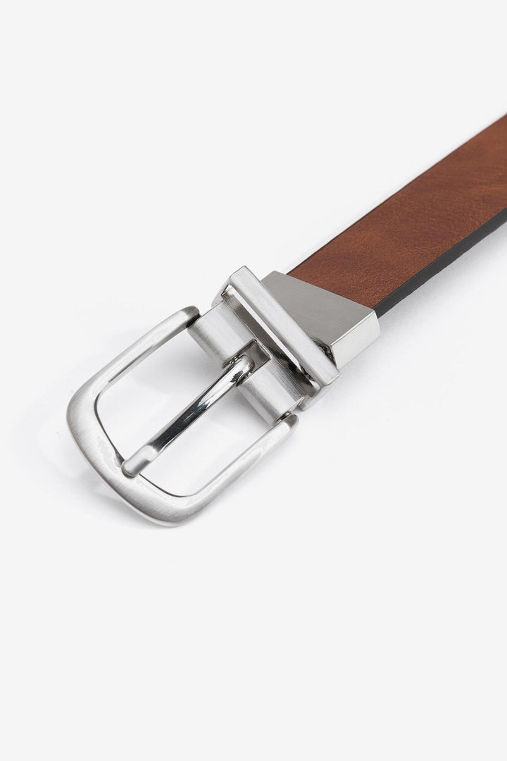 Tiffosi Sophia Reversible Black/Tan Belt