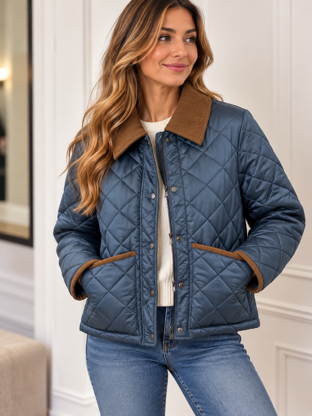 HV Society Navy Janelle Jacket
