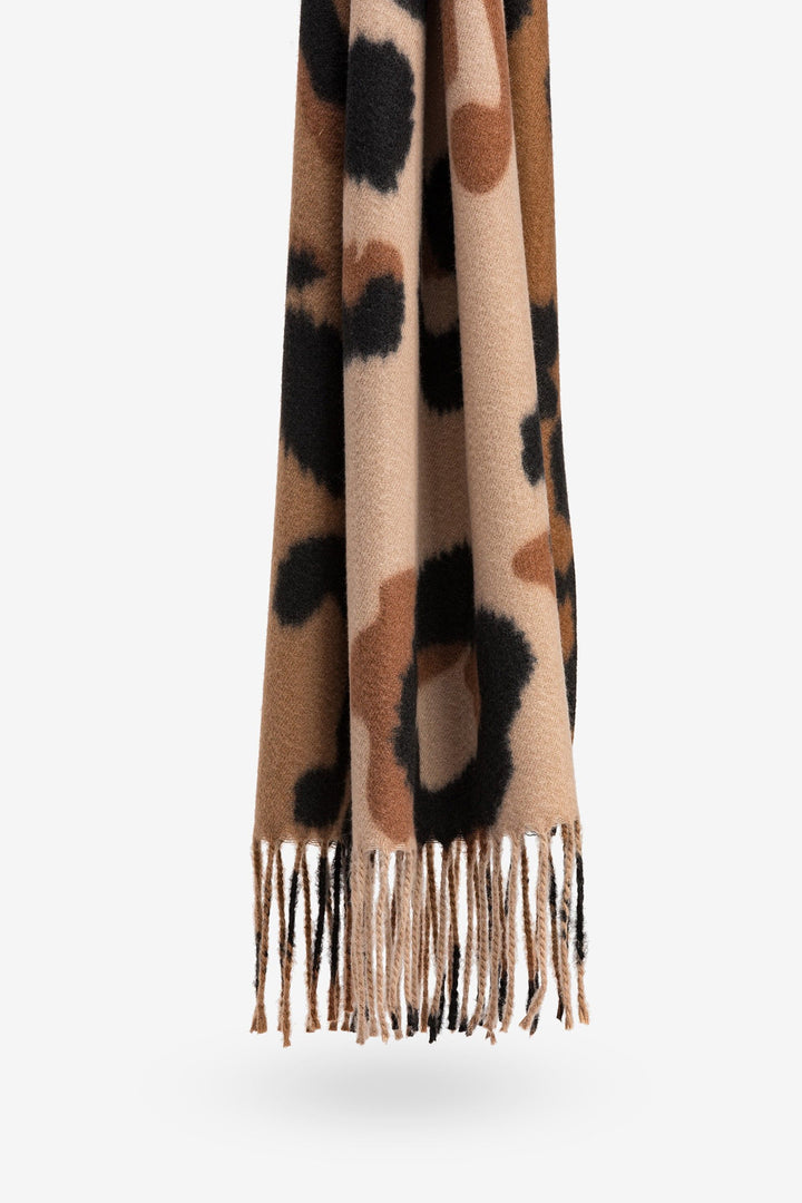 Tiffosi Dali Leopard Print Scarf