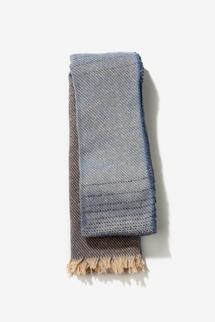 Tiffosi Miro Moonlight Blue Gold Speckle Scarf