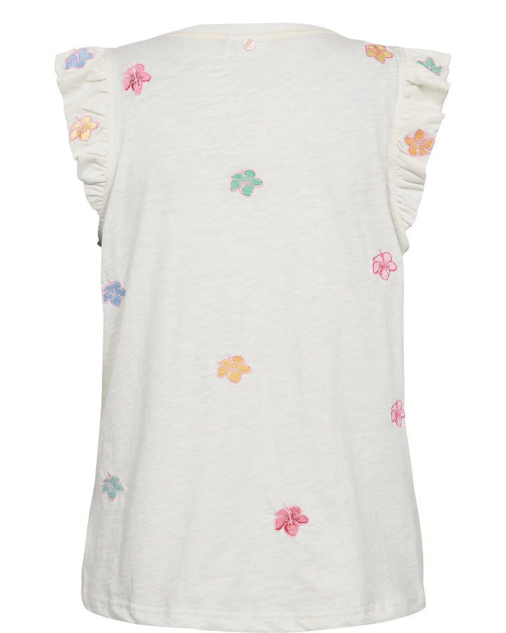 Numph Nunessa Cloud Dancer T-Shirt