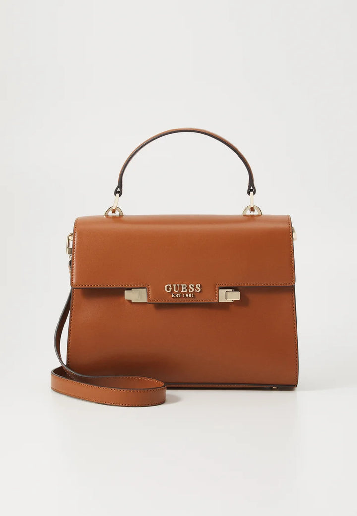 Guess Eco Aldith Cognac Crossbody Bag