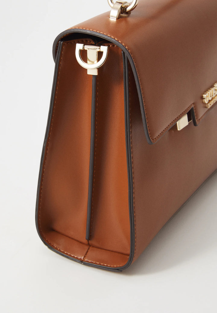 Guess Eco Aldith Cognac Crossbody Bag