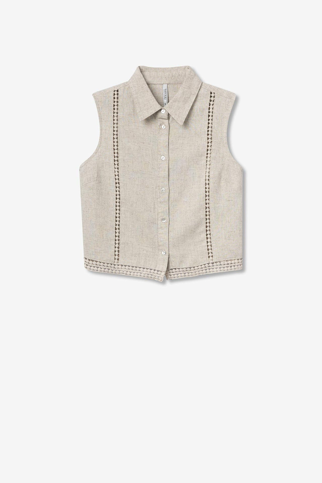 Tiffosi Dosi linen Style Blouse
