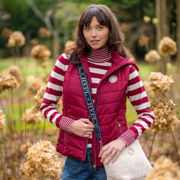 HV Society Bona Bodywarmer  Burgundy