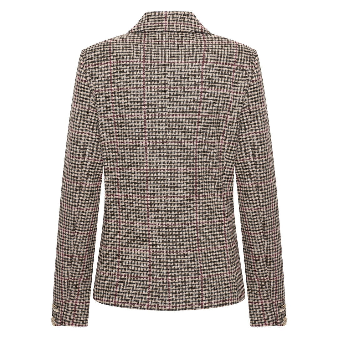 HV Society Fia Burgundy Blazer