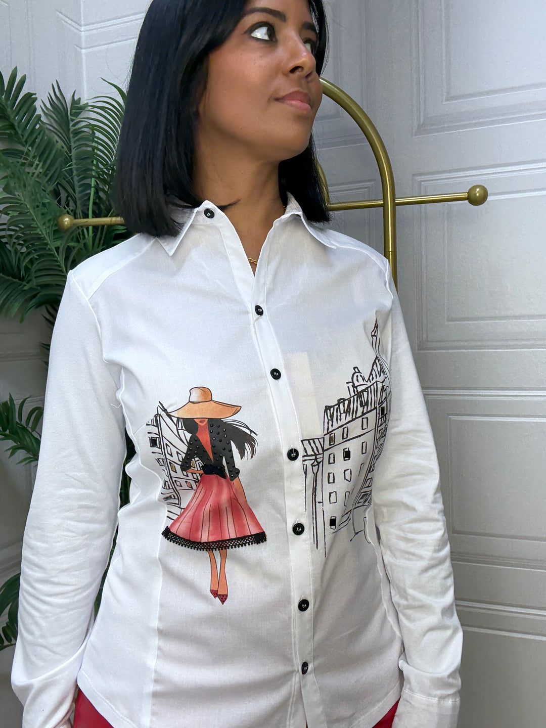 Tinta Valeria White Shirt
