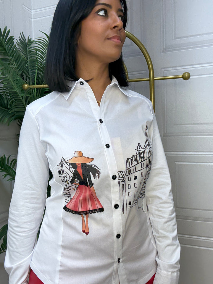 Tinta Valeria White Shirt