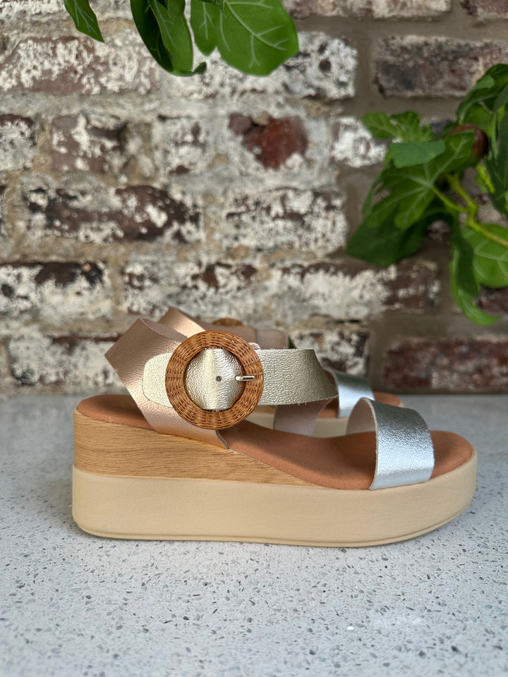 Marila Tome Grain Multi Metal Wedge