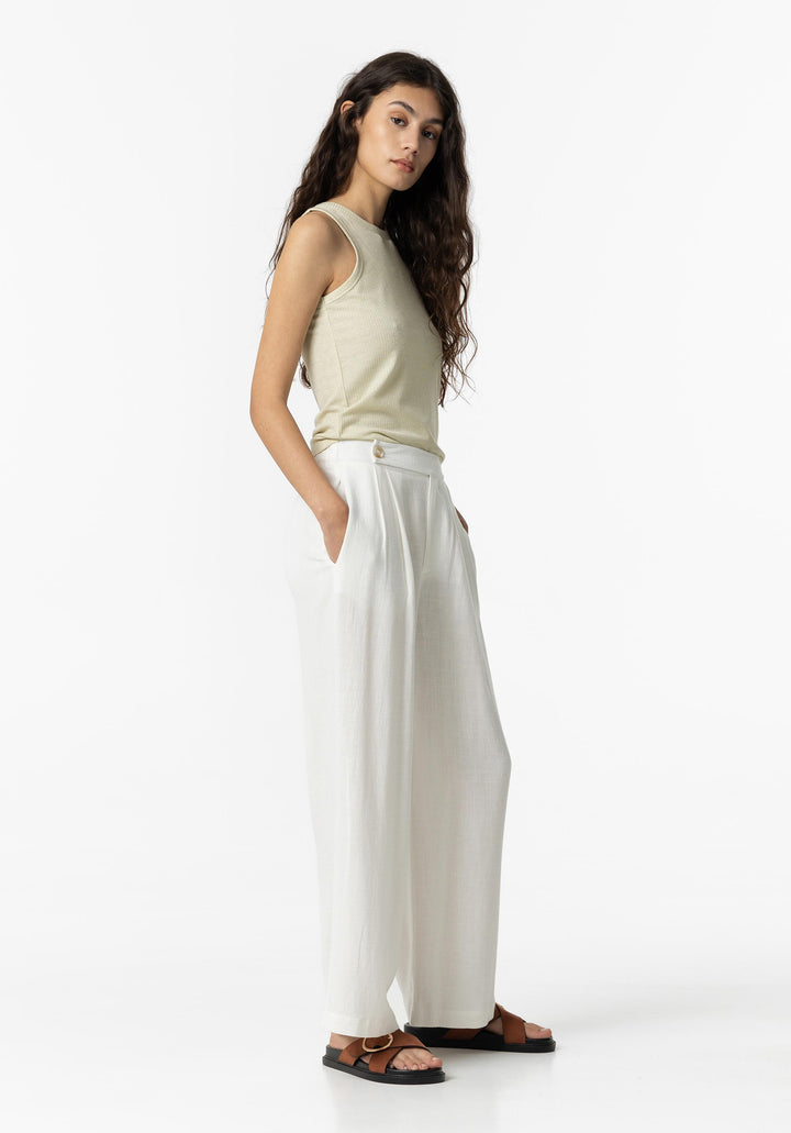 Tiffosi Julie White Trouser