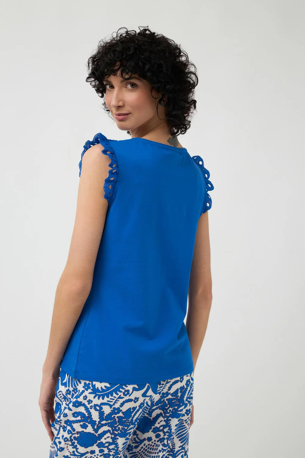 Bariloche Leza Blue Tee