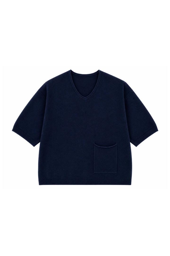 Twins Balboa 3/4 Sleeve Sweater | Navy