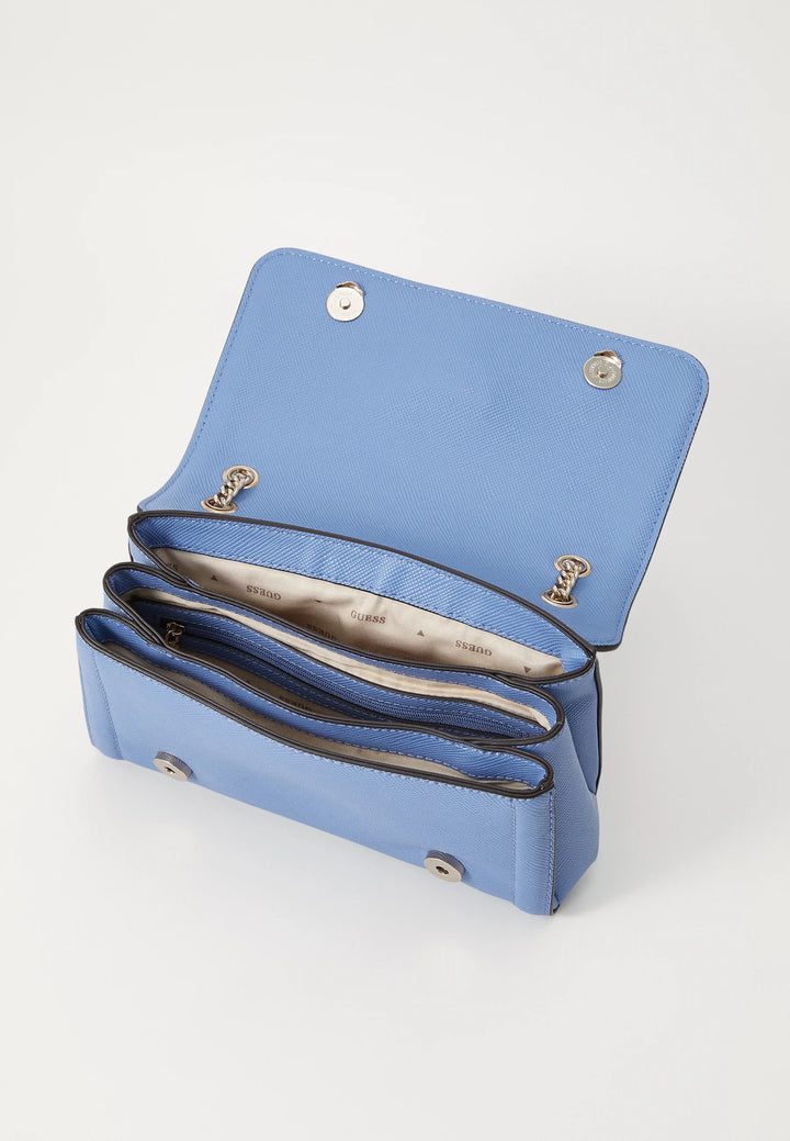 Guess Noelle Stormy Blue Crossover Bag