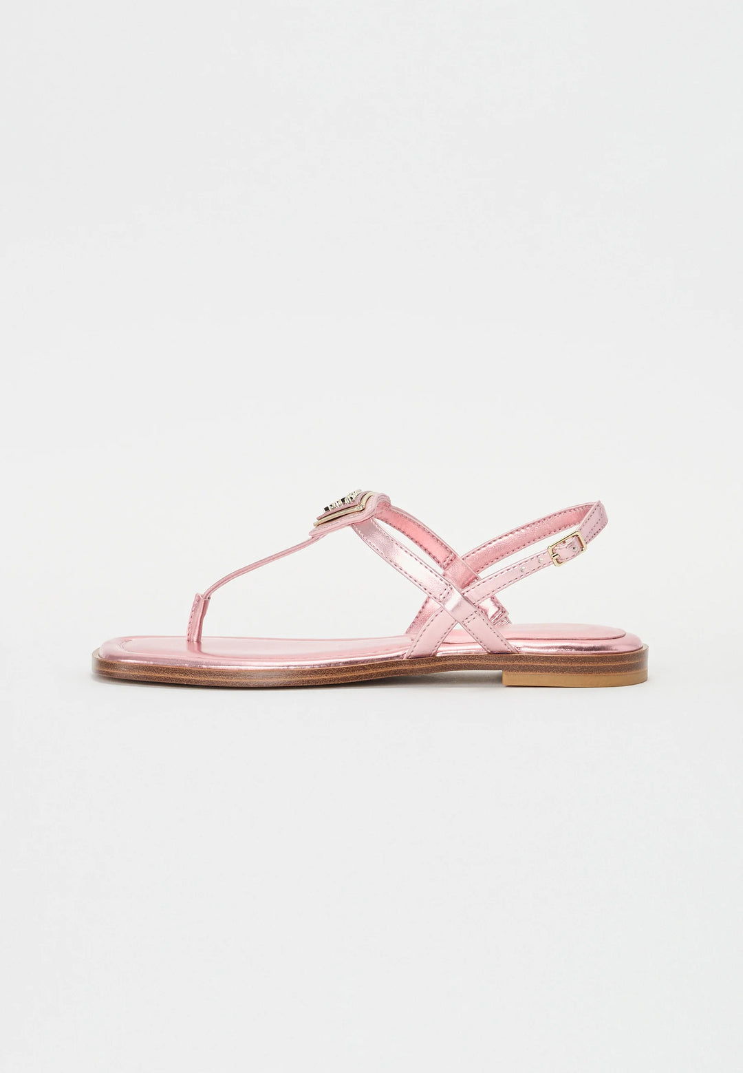 Guess Rainey Pink Flat Sandal