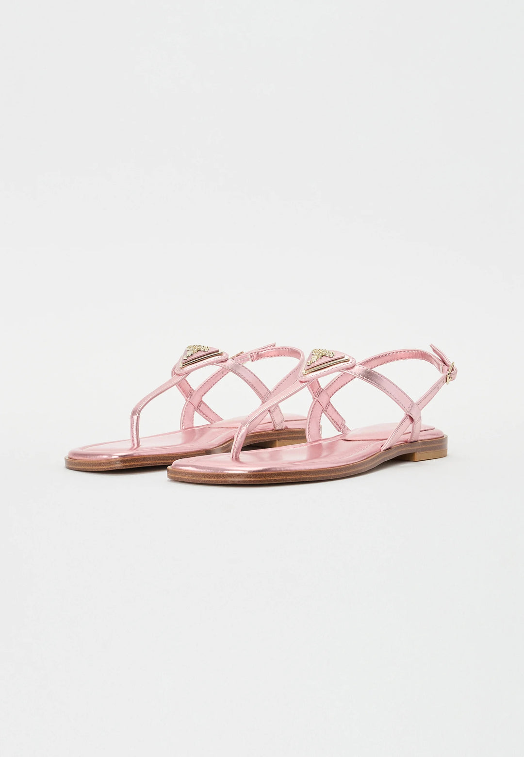 Guess Rainey Pink Flat Sandal