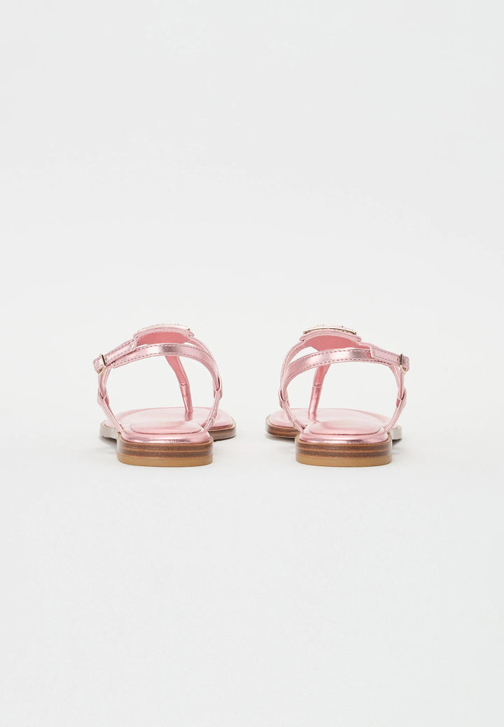 Guess Rainey Pink Flat Sandal