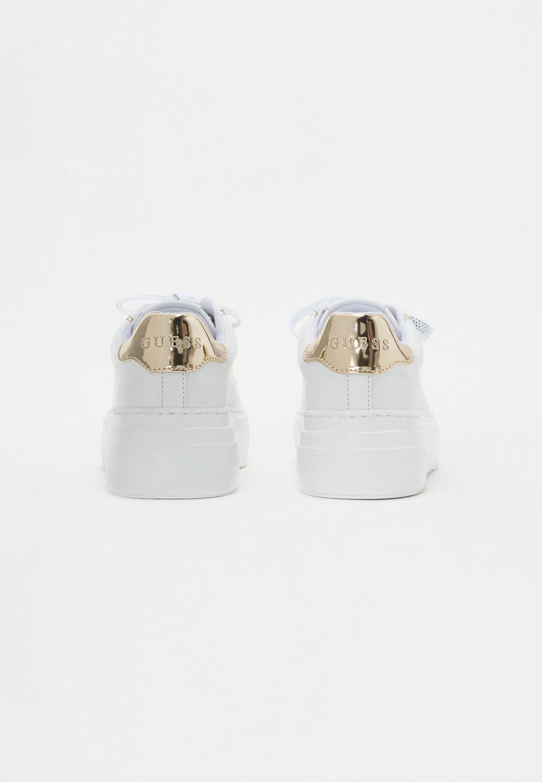 Guess Ameria Laminated White Sneaker