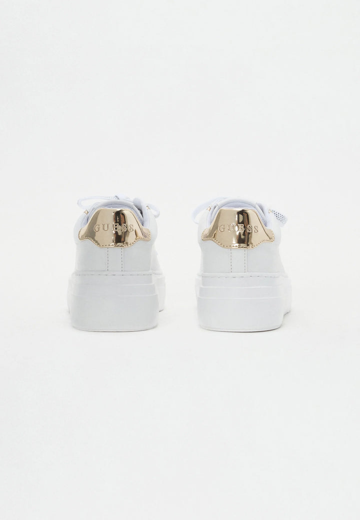 Guess Ameria Laminated White Sneaker