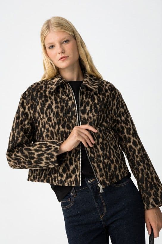 Tiffosi Rizz Leopard Jacket