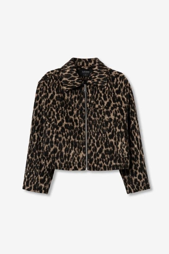 Tiffosi Rizz Leopard Jacket