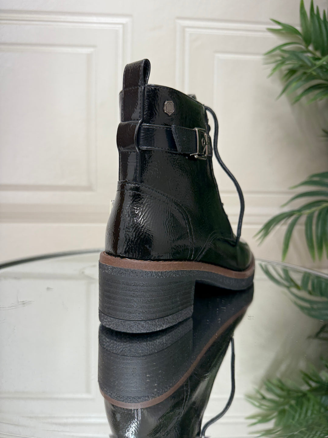 Carmela BN.CH Black Patent Boot (162577)