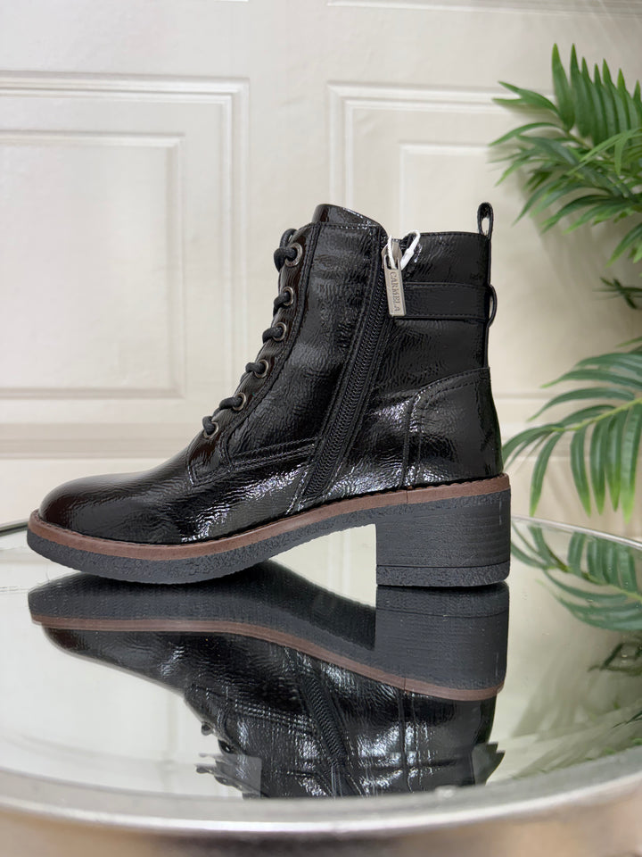 Carmela BN.CH Black Patent Boot (162577)