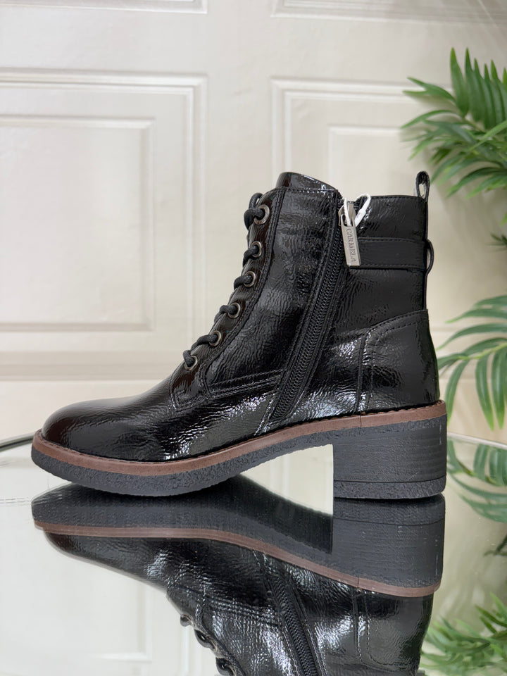 Carmela BN.CH Black Patent Boot (162577)
