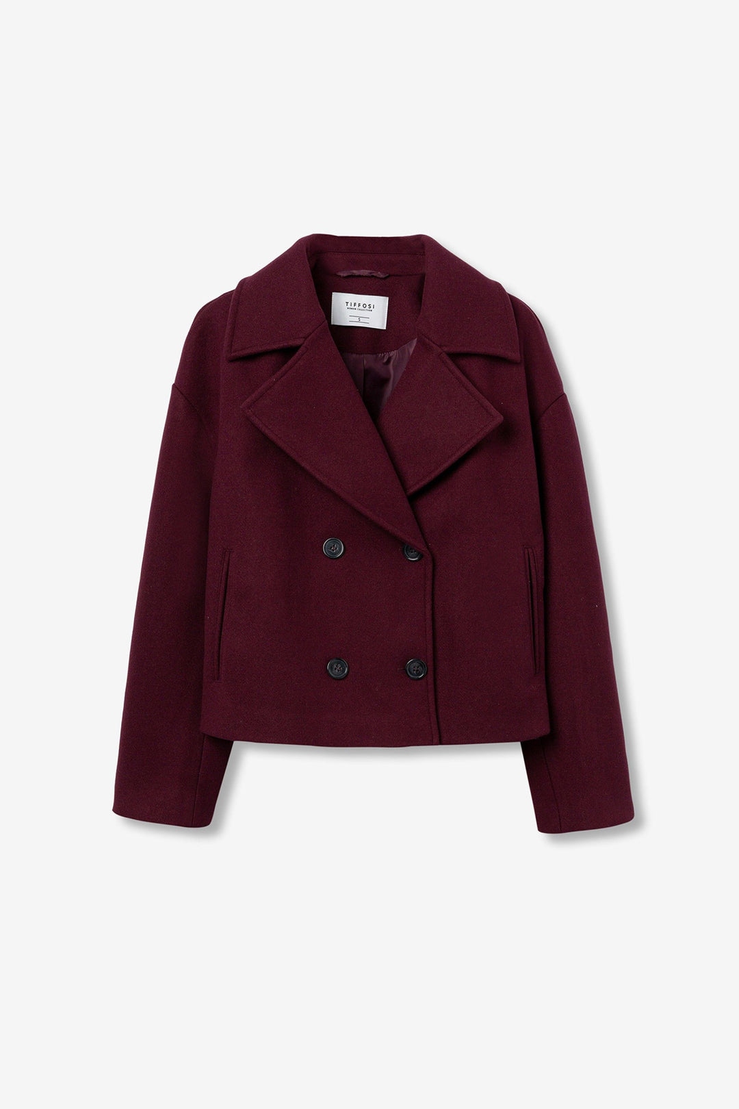 Tiffosi Navy_2 Burgundy Jacket