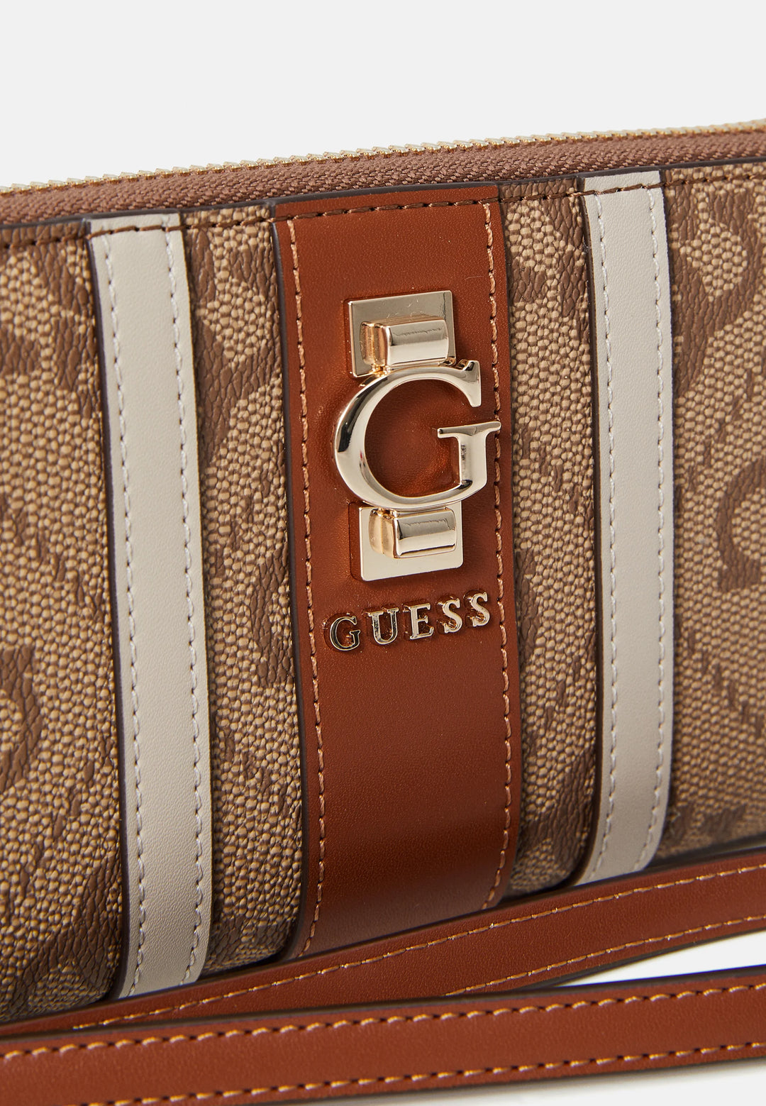Guess Erenia Latte Large Logo Purse