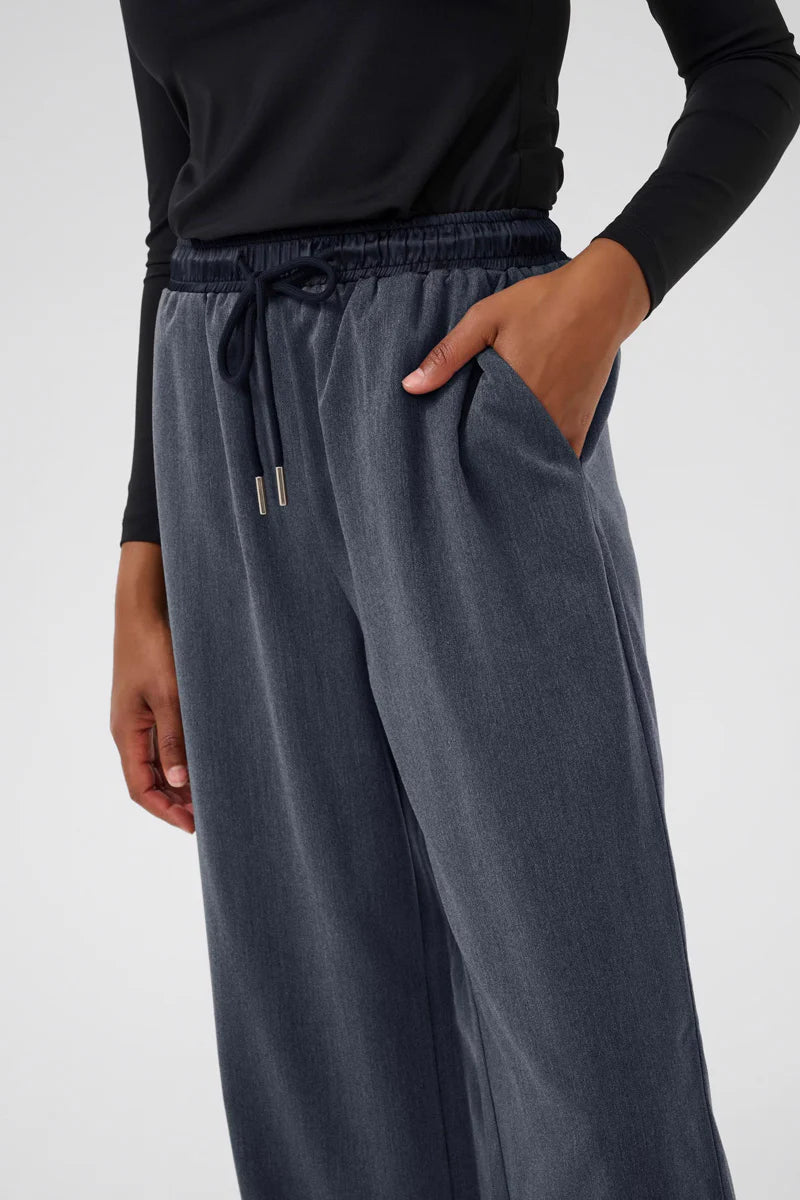Kaffe KAnevil Pants Dark Grey