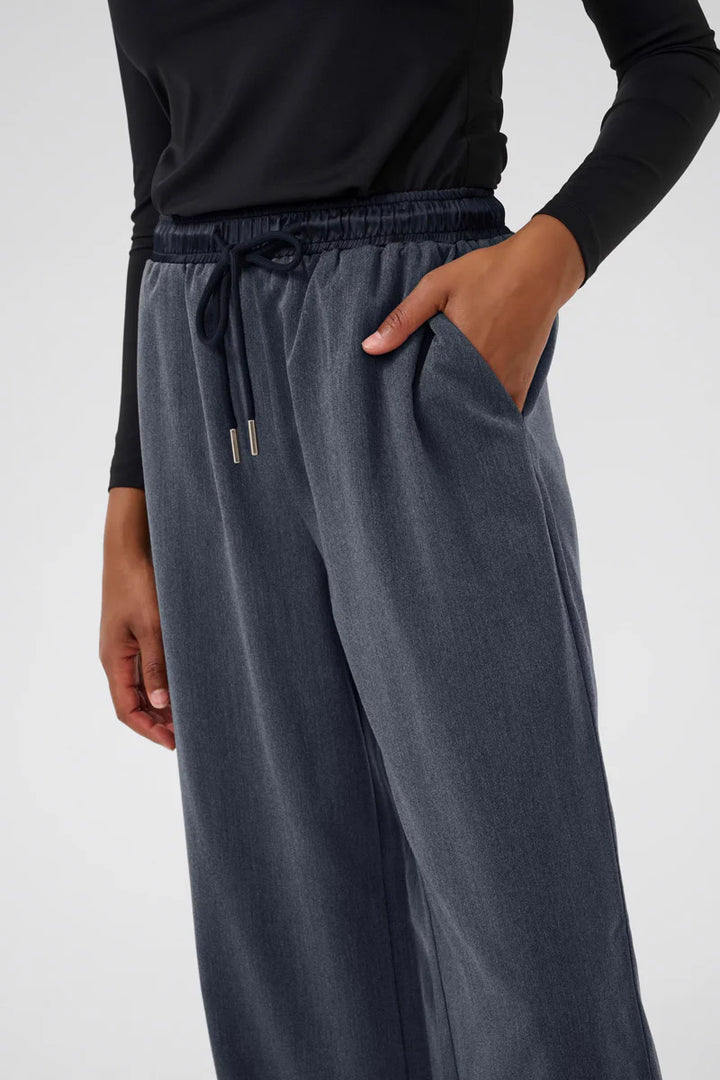 Kaffe KAnevil Pants Dark Grey