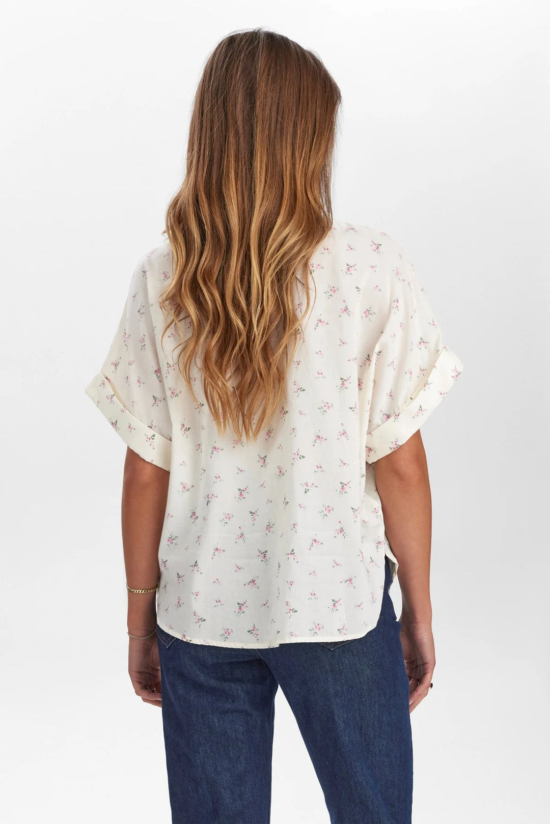 Numph Nululiana Pristine Bow Blouse