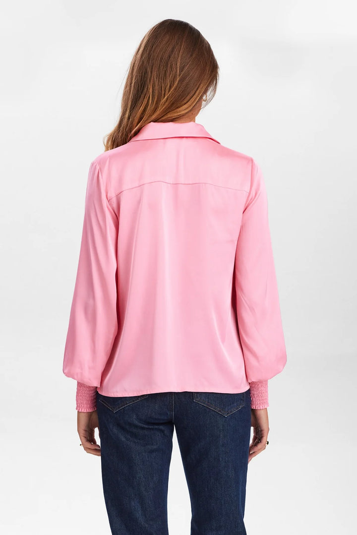 Numph Nusinan Pink Carnation Blouse