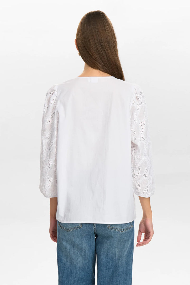 Numph Nuhensley Bright White Shirt