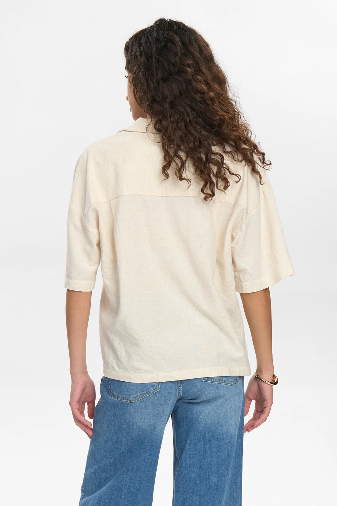 Numph Nutusa Sesame Melange Blouse