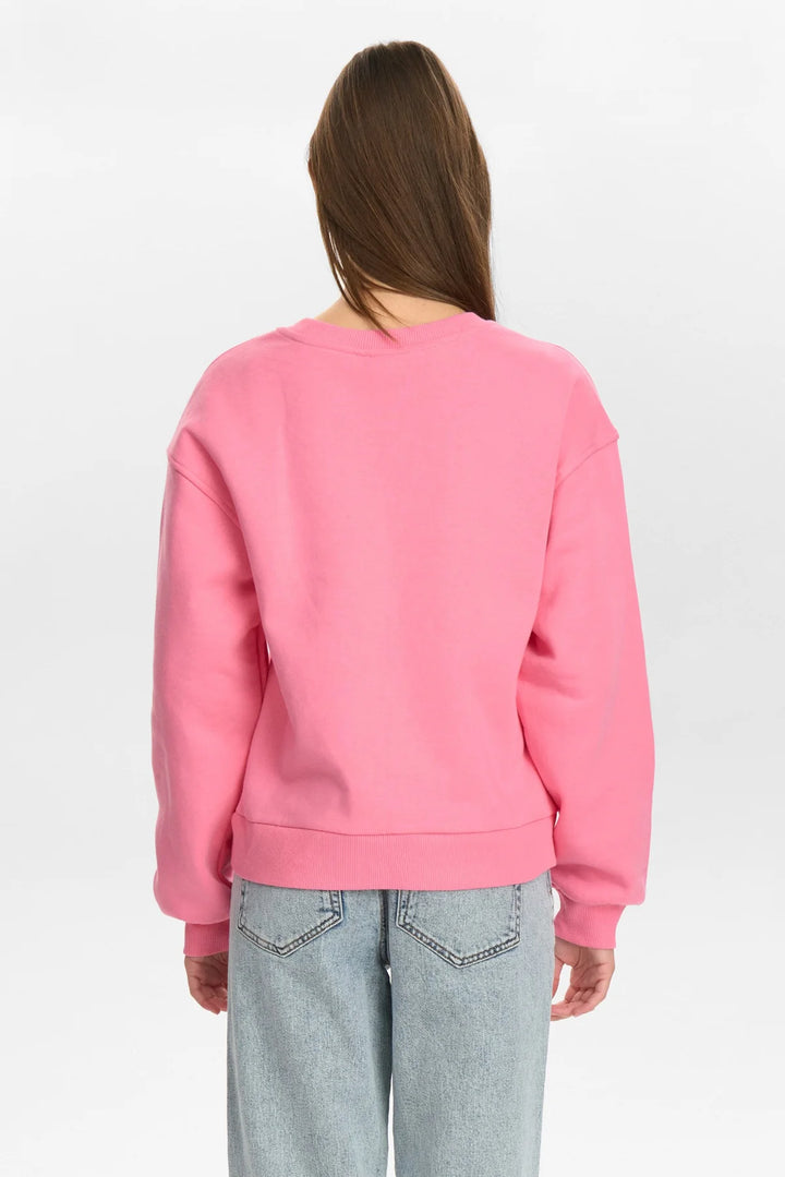 Numph Numyra Pink Carnation Sweater