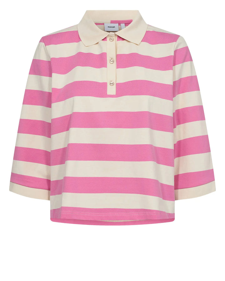 Numph Nuvindy Pink Carnation Pullover