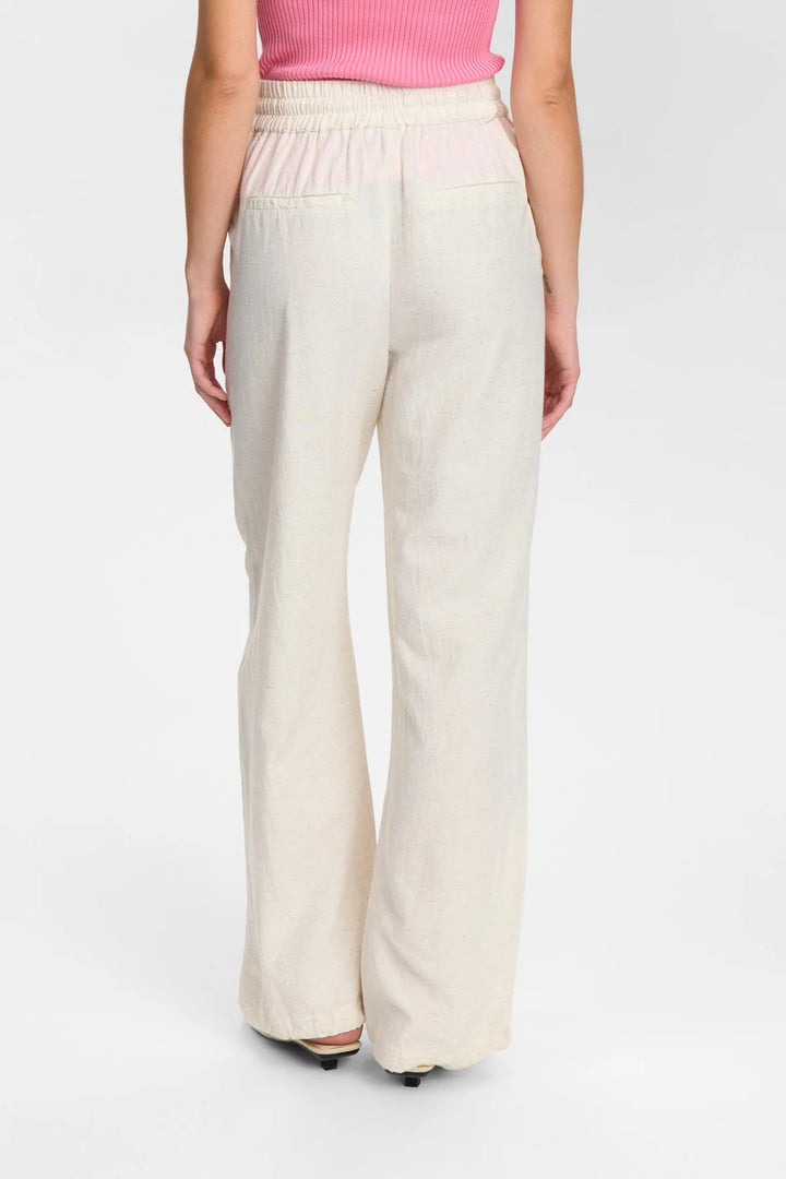 Numph Nutusa Sesame Melange Trousers