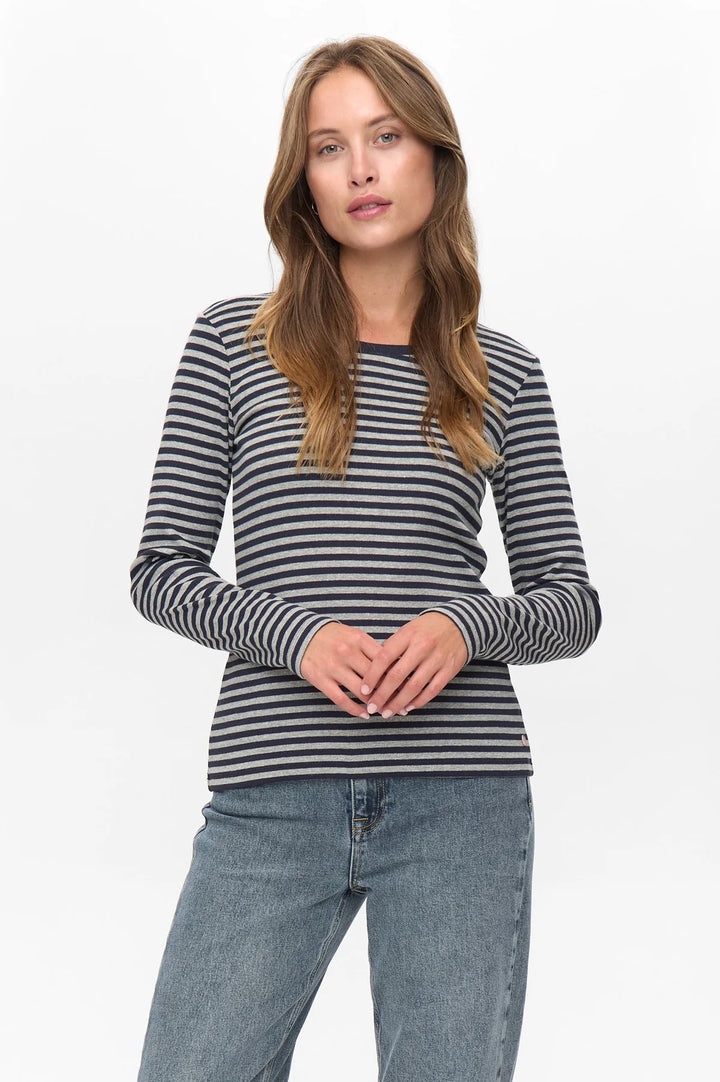 Numph Numelany Ls Blouse Dark Sapphire