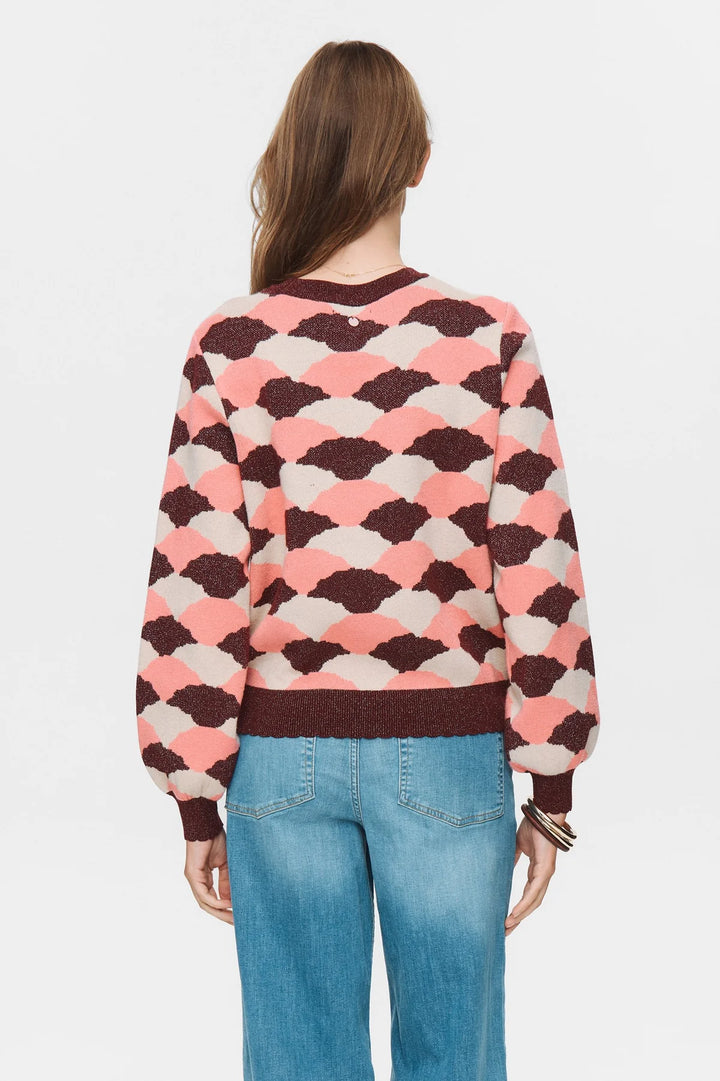 Numph Nulila Pullover Pink Lemonade
