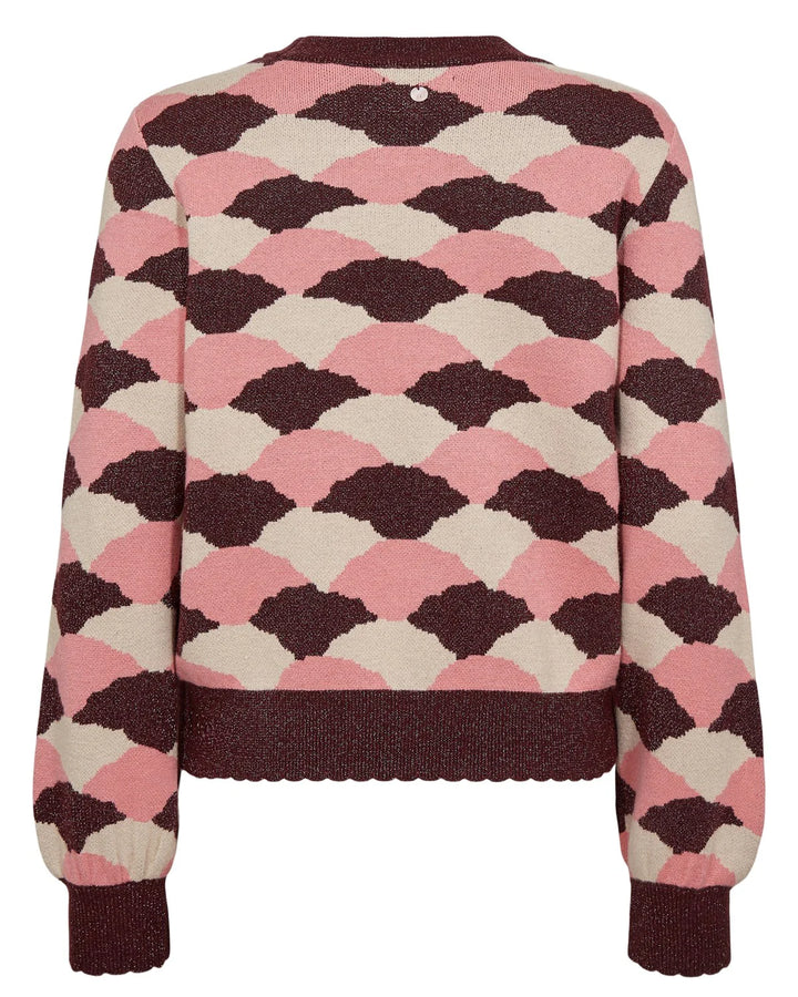 Numph Nulila Pullover Pink Lemonade