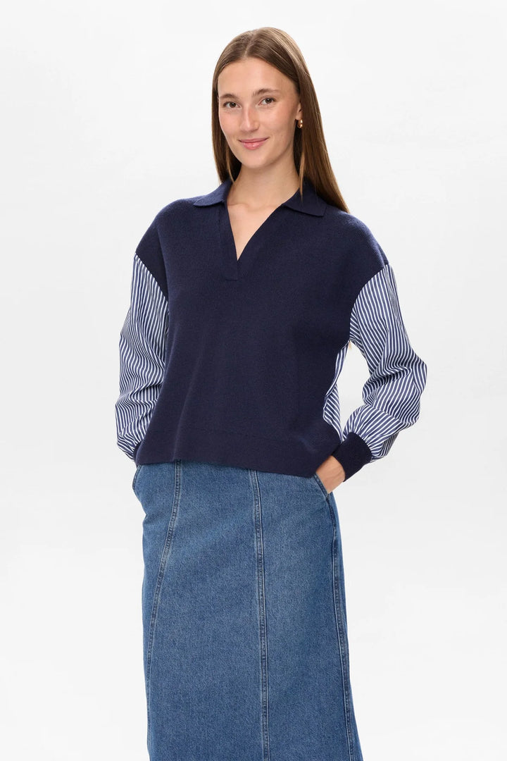 Numph Numarsy Pullover Dark Sapphire