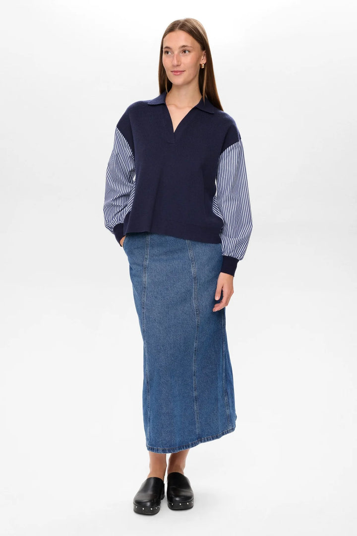 Numph Numarsy Pullover Dark Sapphire