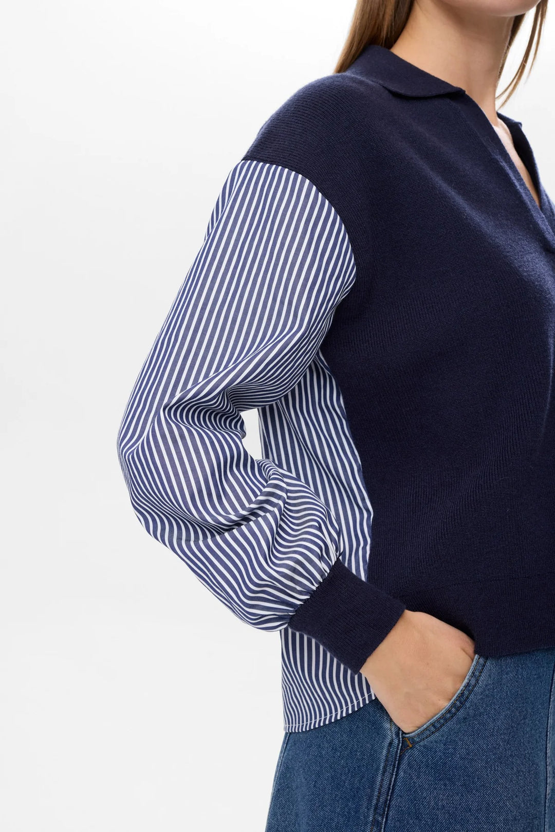 Numph Numarsy Pullover Dark Sapphire