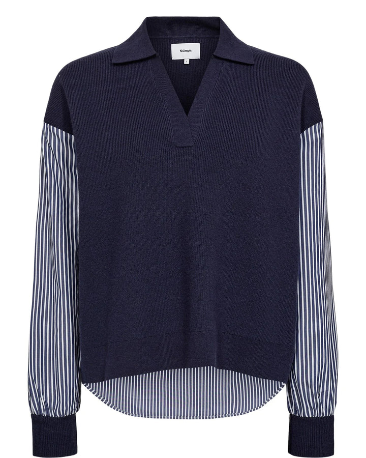 Numph Numarsy Pullover Dark Sapphire