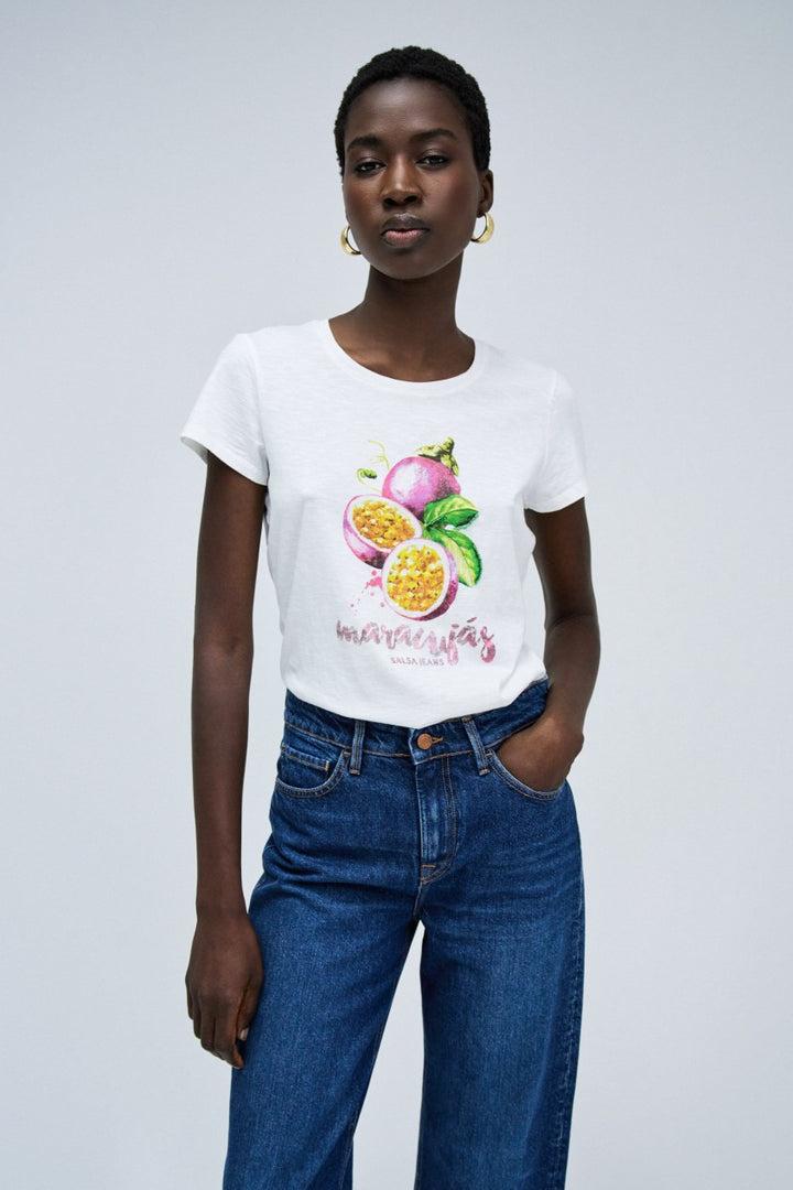 Salsa Metallic Grape Fruit T-Shirt